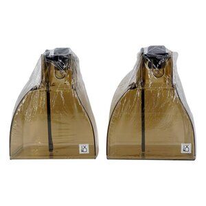 Thermoplan Mastrena II Bean Hopper Assembly 130.704 – Lot of 2 – Black/Brown – N